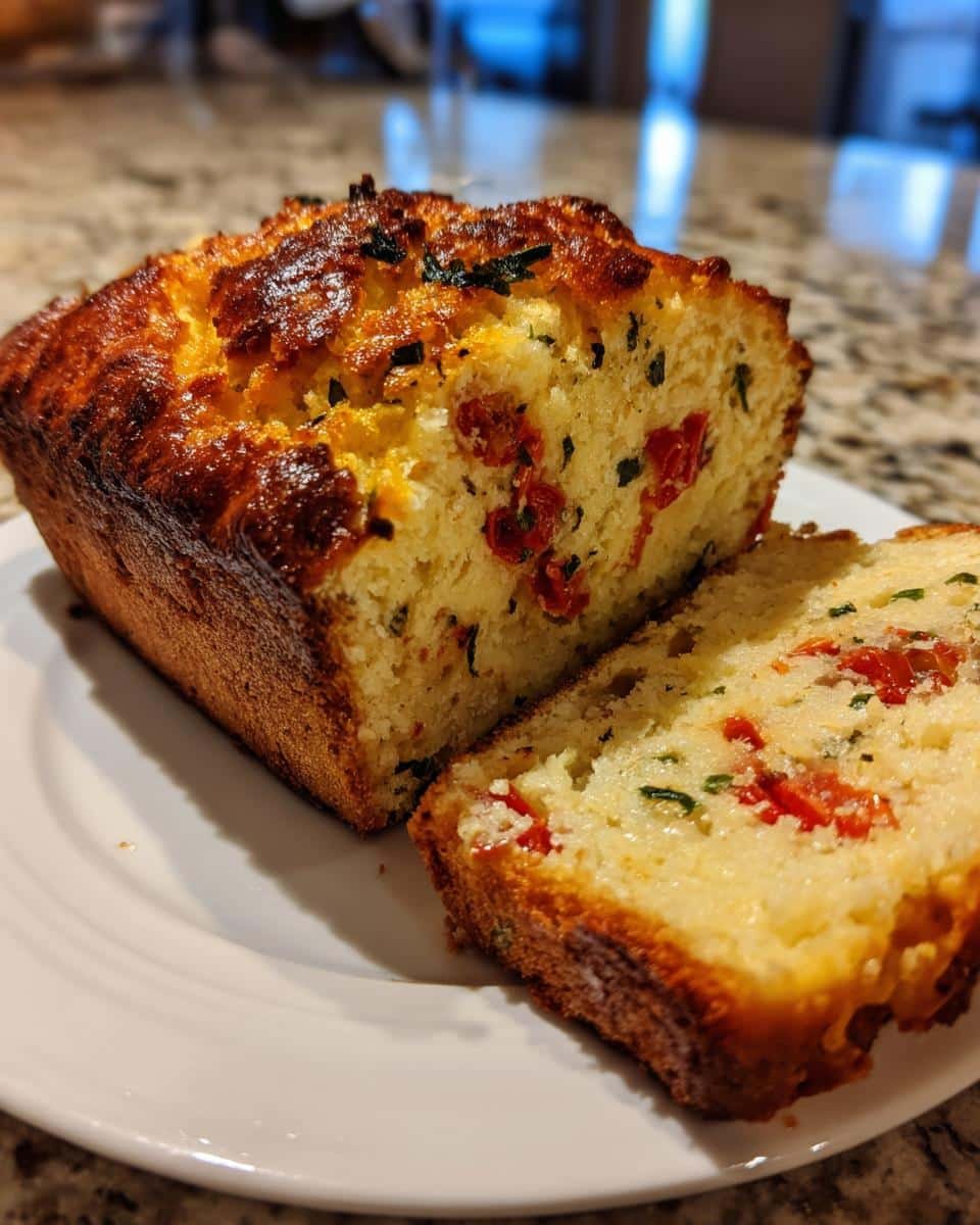 Tomato Basil Quick Bread - detail 2