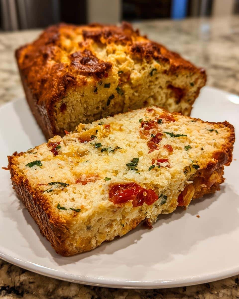 Tomato Basil Quick Bread - detail 3