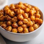 Air fryer crispy chickpeas