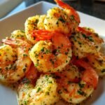 Air fryer garlic butter shrimp