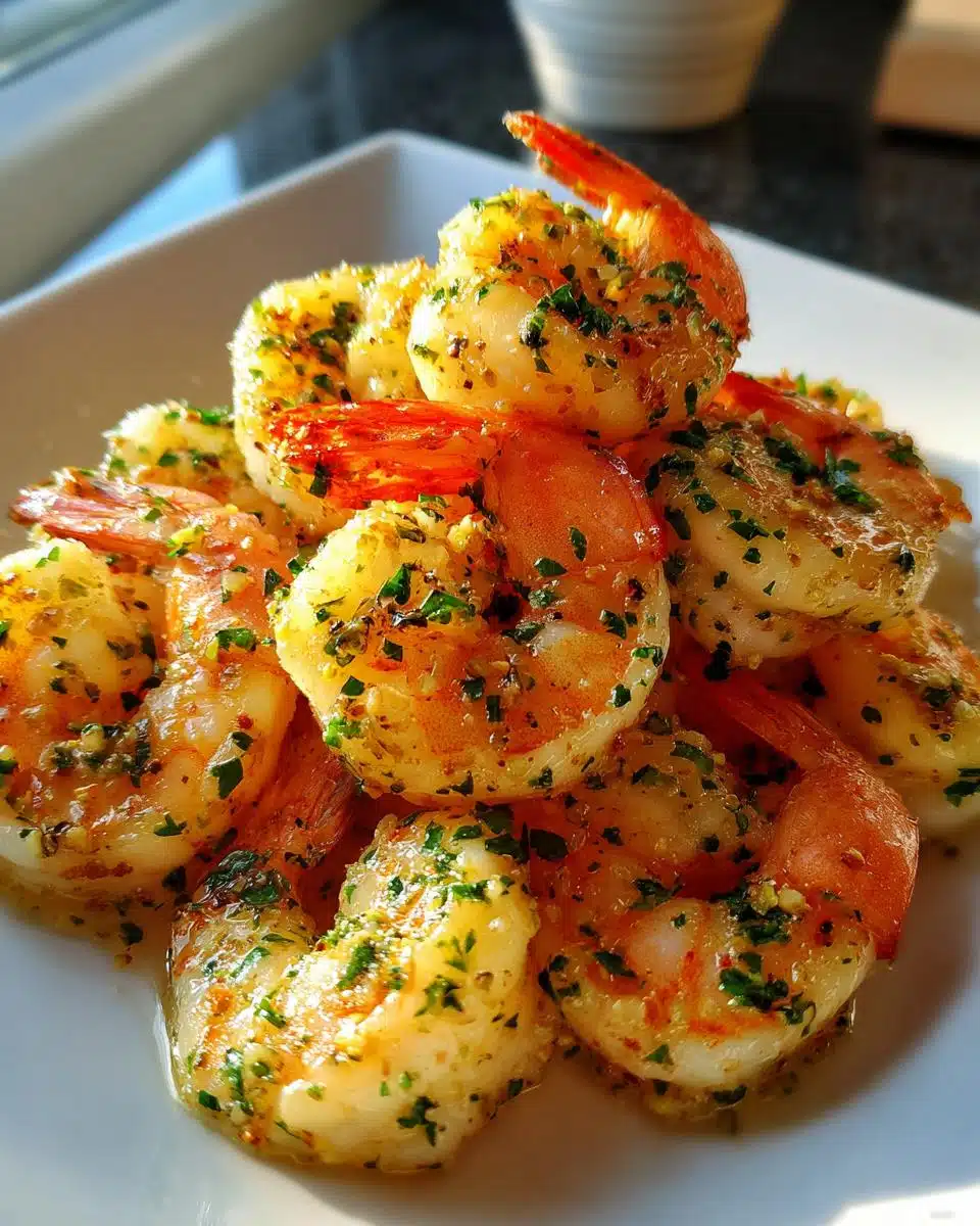 11-Minute Air Fryer Garlic Butter Shrimp – Irresistible Perfection
