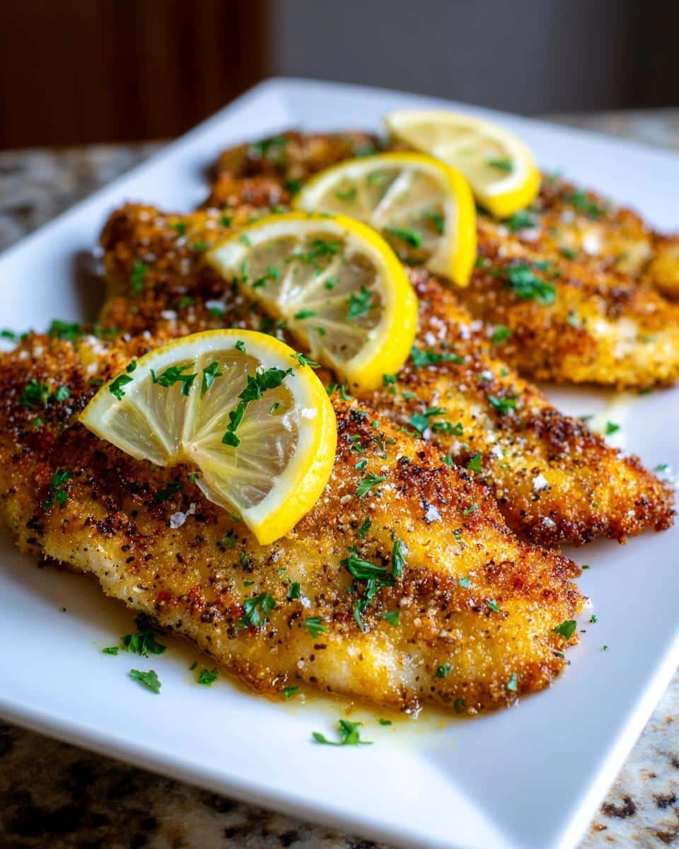 Air fryer lemon pepper tilapia - detail 1