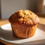 Banana oat blender muffins