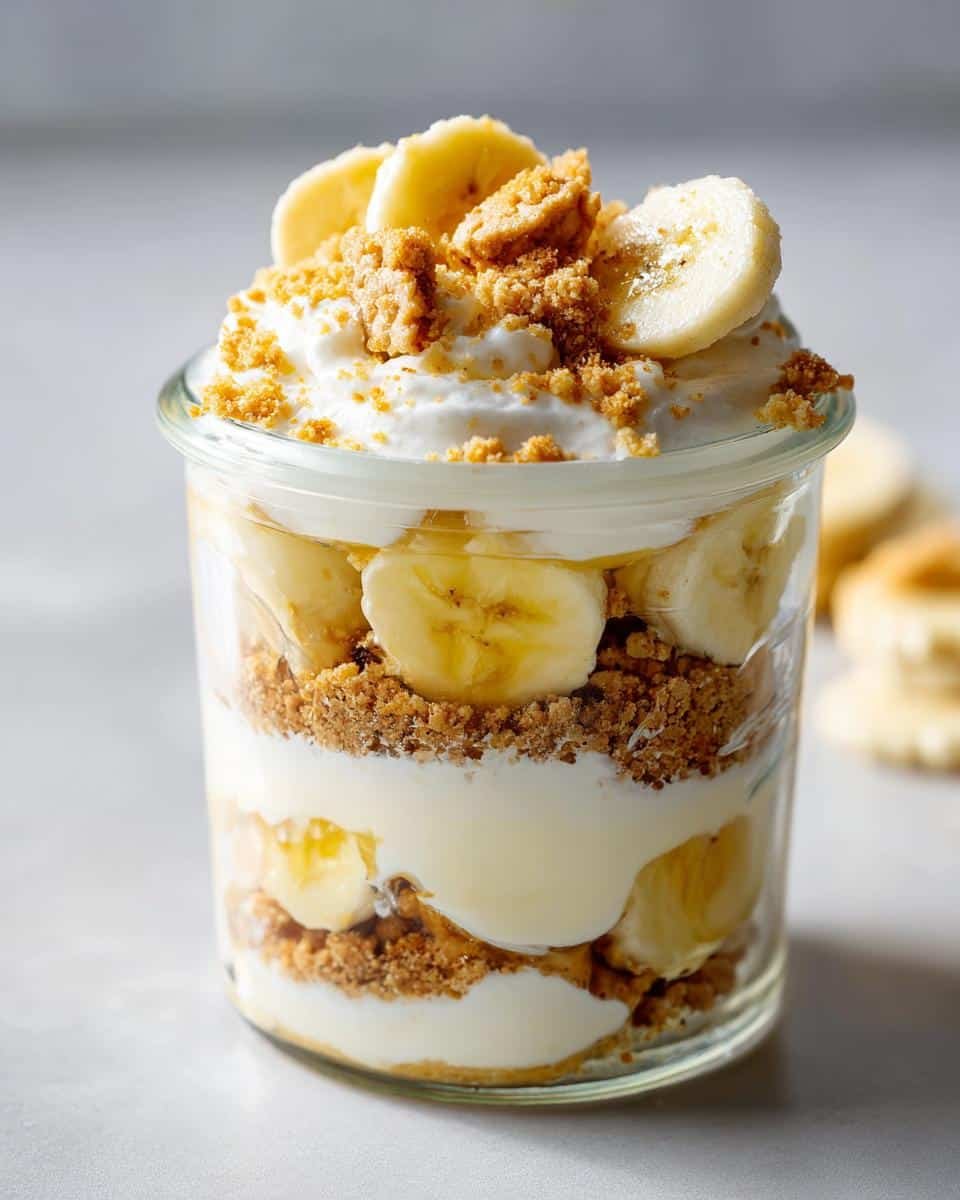3-Ingredient Banana Pudding Jars: Creamy Bliss in Minutes