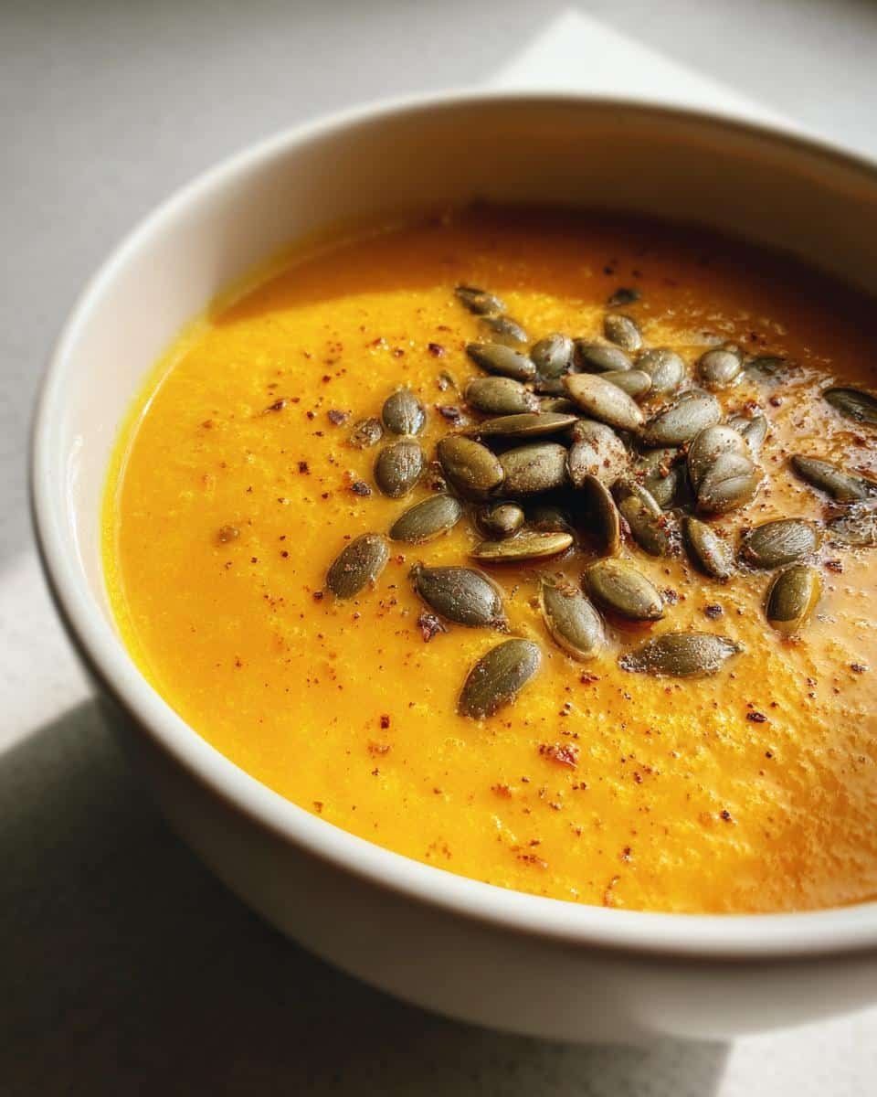 Irresistible Butternut Squash Soup with Maple in 30 Minutes