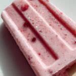 Cherry yogurt ice pops