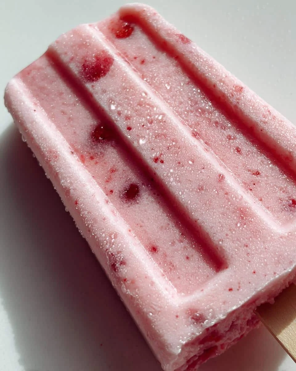 4-Ingredient Cherry Yogurt Ice Pops Your Kids Will Devour