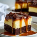 Chocoflan sheet dessert