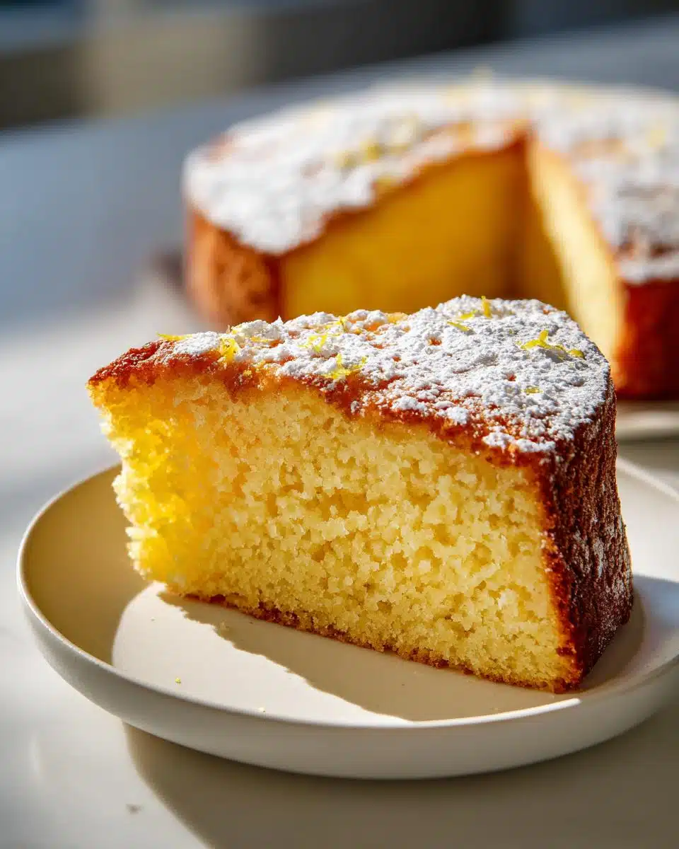 Moist Citrus Olive Oil Cake Recipe in Just 3 Steps