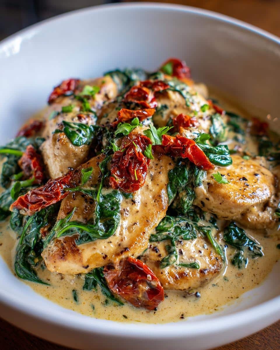 30-Minute Creamy Tuscan Chicken with Spinach That Melts Hearts