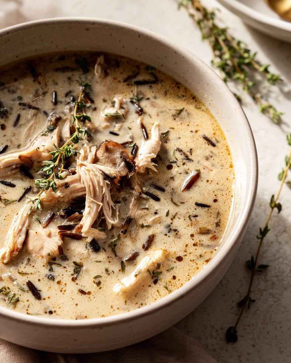 Irresistible Creamy Turkey and Wild Rice Soup in 1 Hour