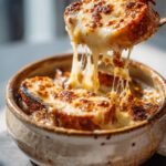 French onion soup with gruyère toasts