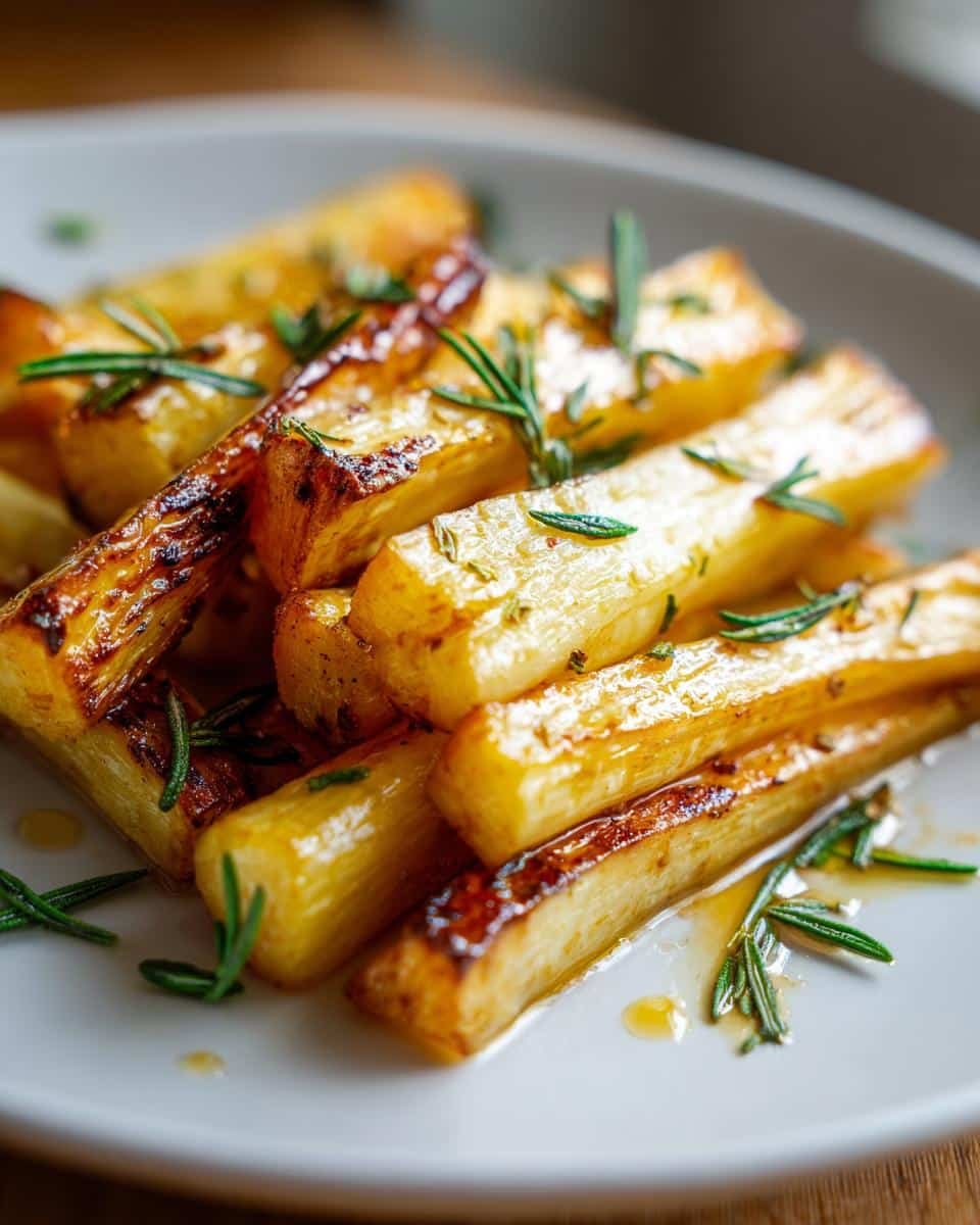 60-Minute Honey-Roasted Parsnips with Rosemary: Irresistible Sweet Bliss