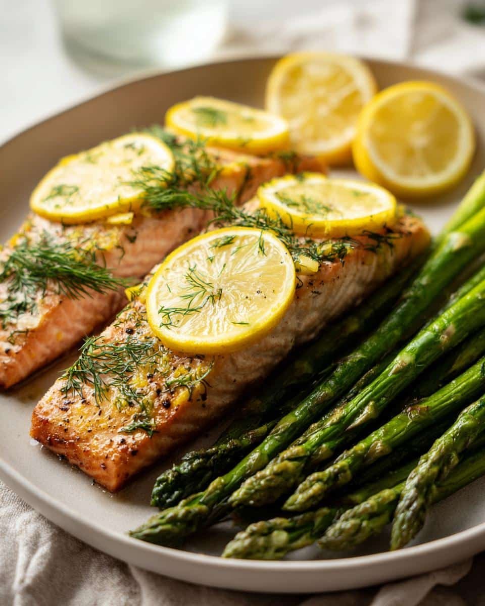 Lemon Dill Salmon with Asparagus: 20-Minute Stellar Dinner