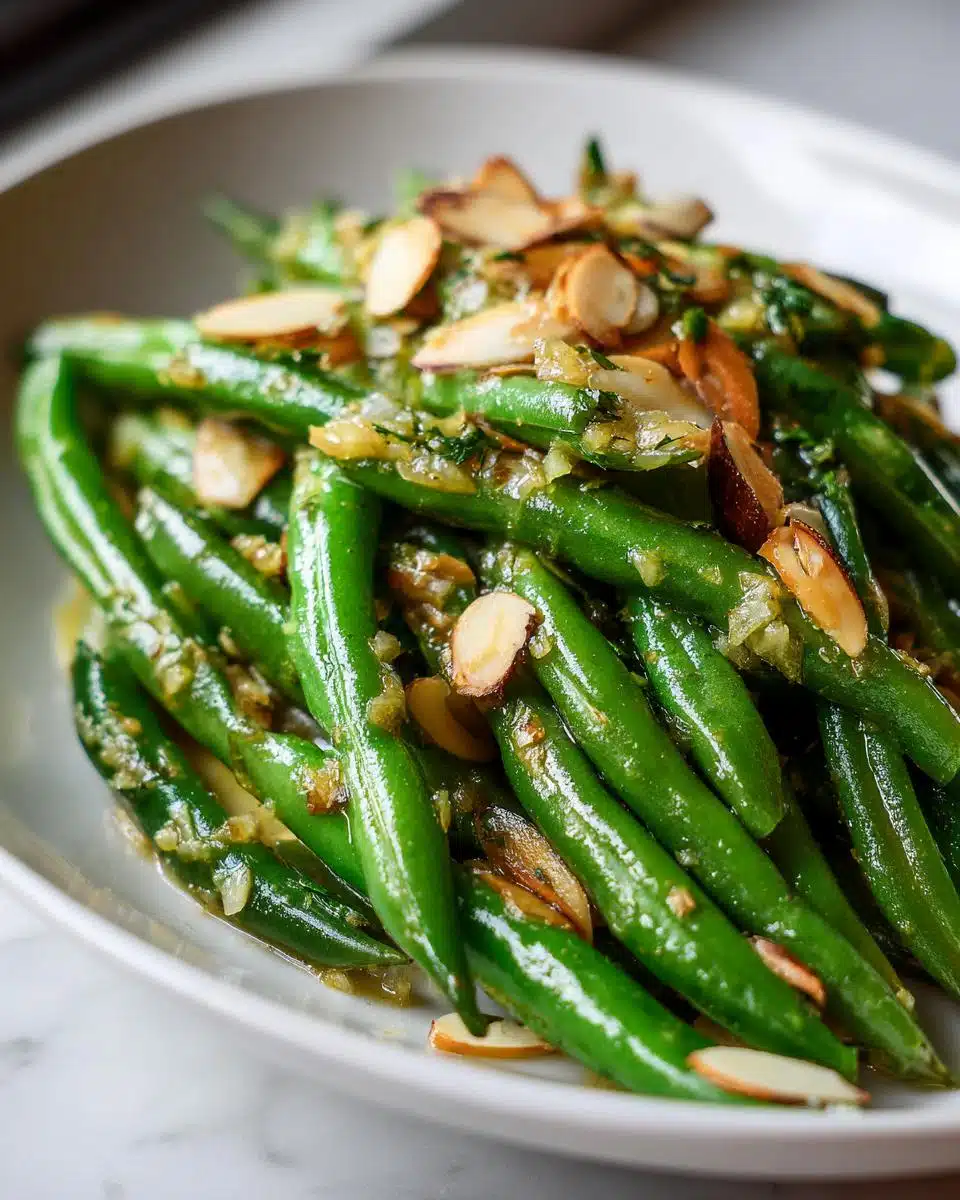 Perfect Lemon-Garlic Green Beans Almondine in 20 Minutes