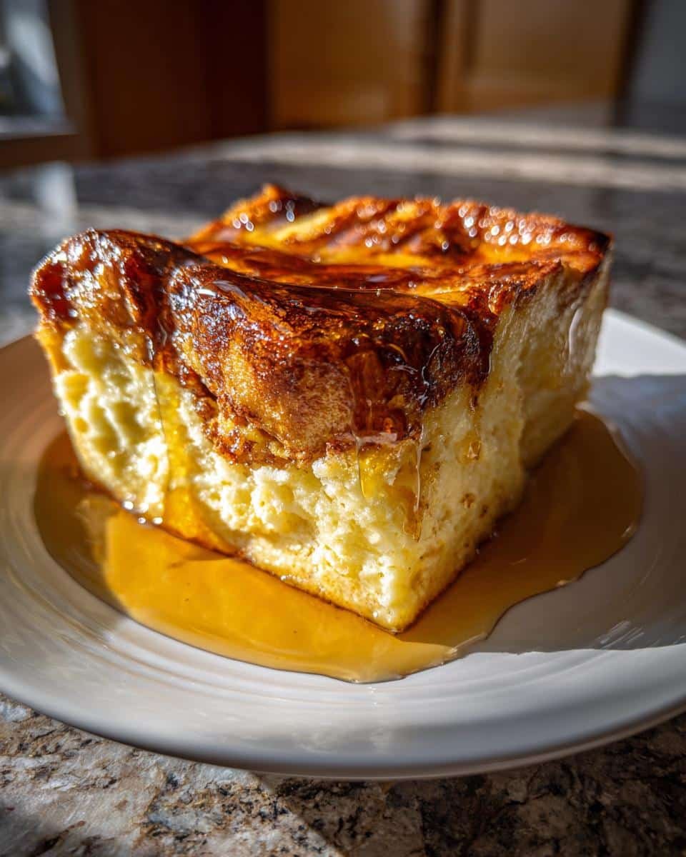 8-Hour Overnight Gingerbread French Toast Bake that Melts Hearts