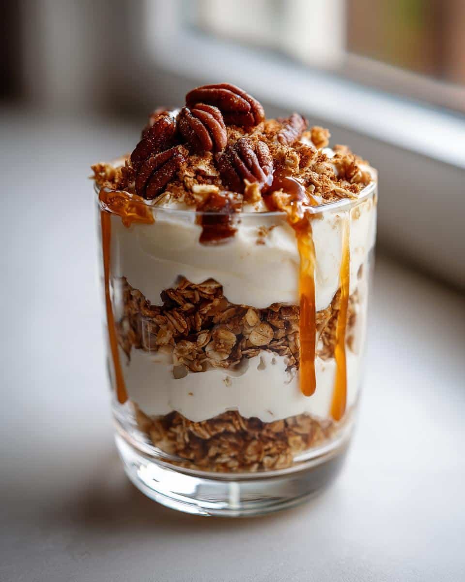 10-Minute Pecan Pie Granola Parfaits You’ll Crave Daily