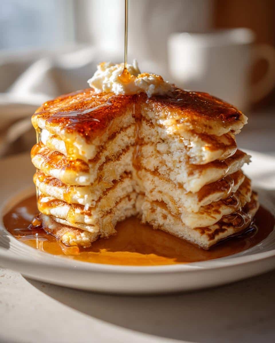 Fluffy Ricotta Lemon Pancakes That Melt in Your Mouth