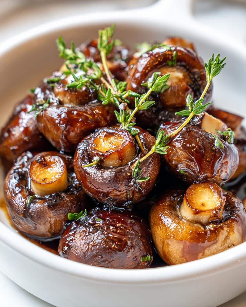 “3 Golden Rules for Perfect Thyme-Balsamic Roasted Mushrooms”