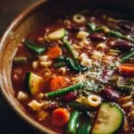 Veggie-packed minestrone