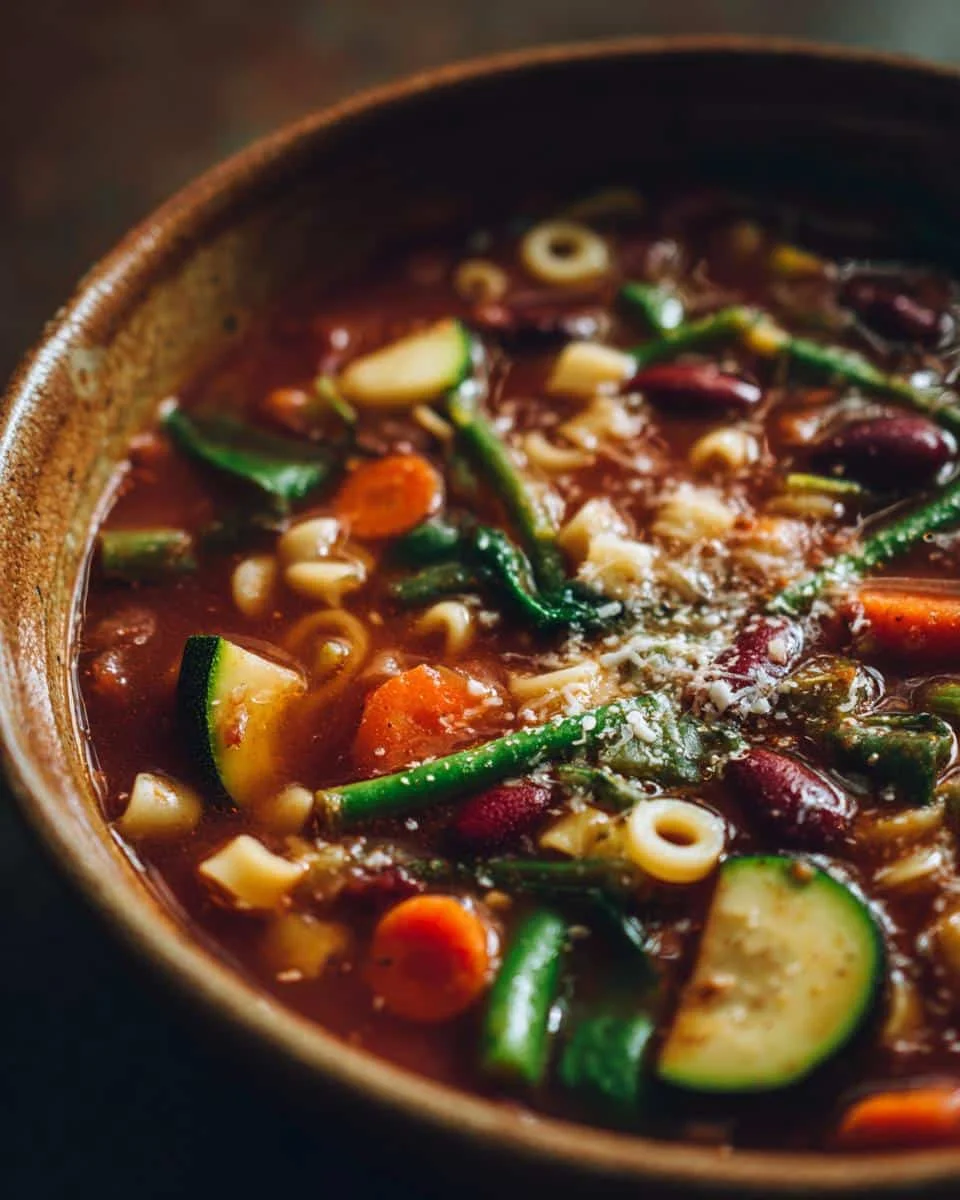 30-Minute Veggie-Packed Minestrone: Hearty Comfort Soup