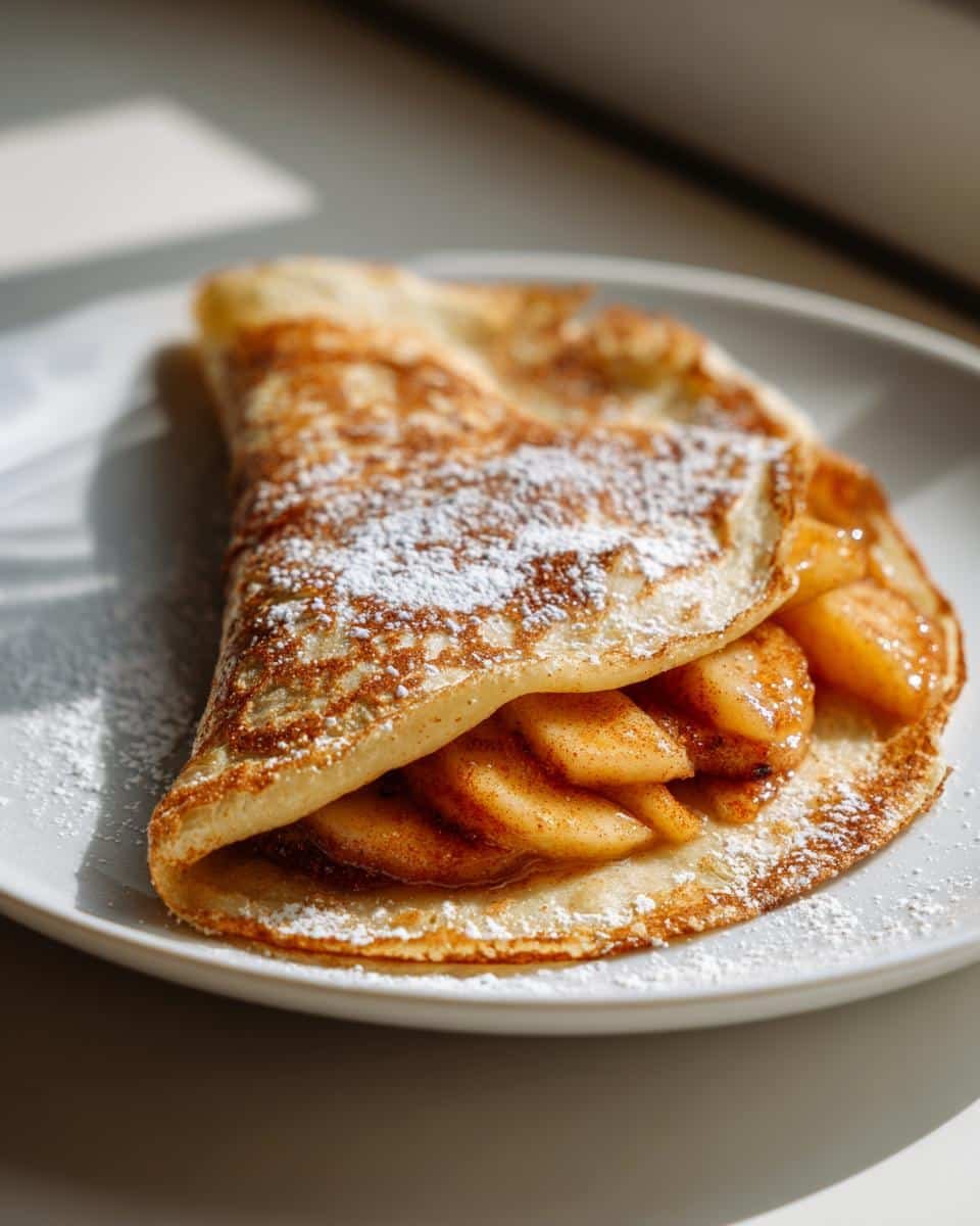 Apple Cinnamon Crepes - detail 1
