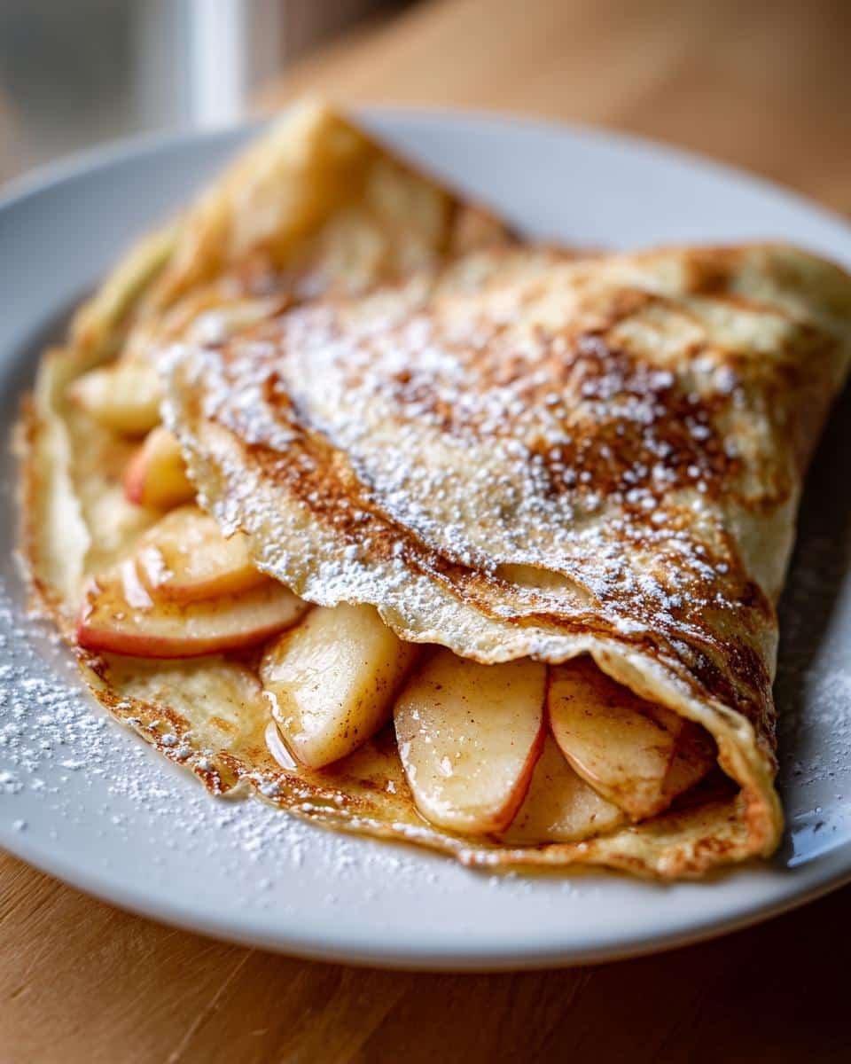 Apple Cinnamon Crepes - detail 2