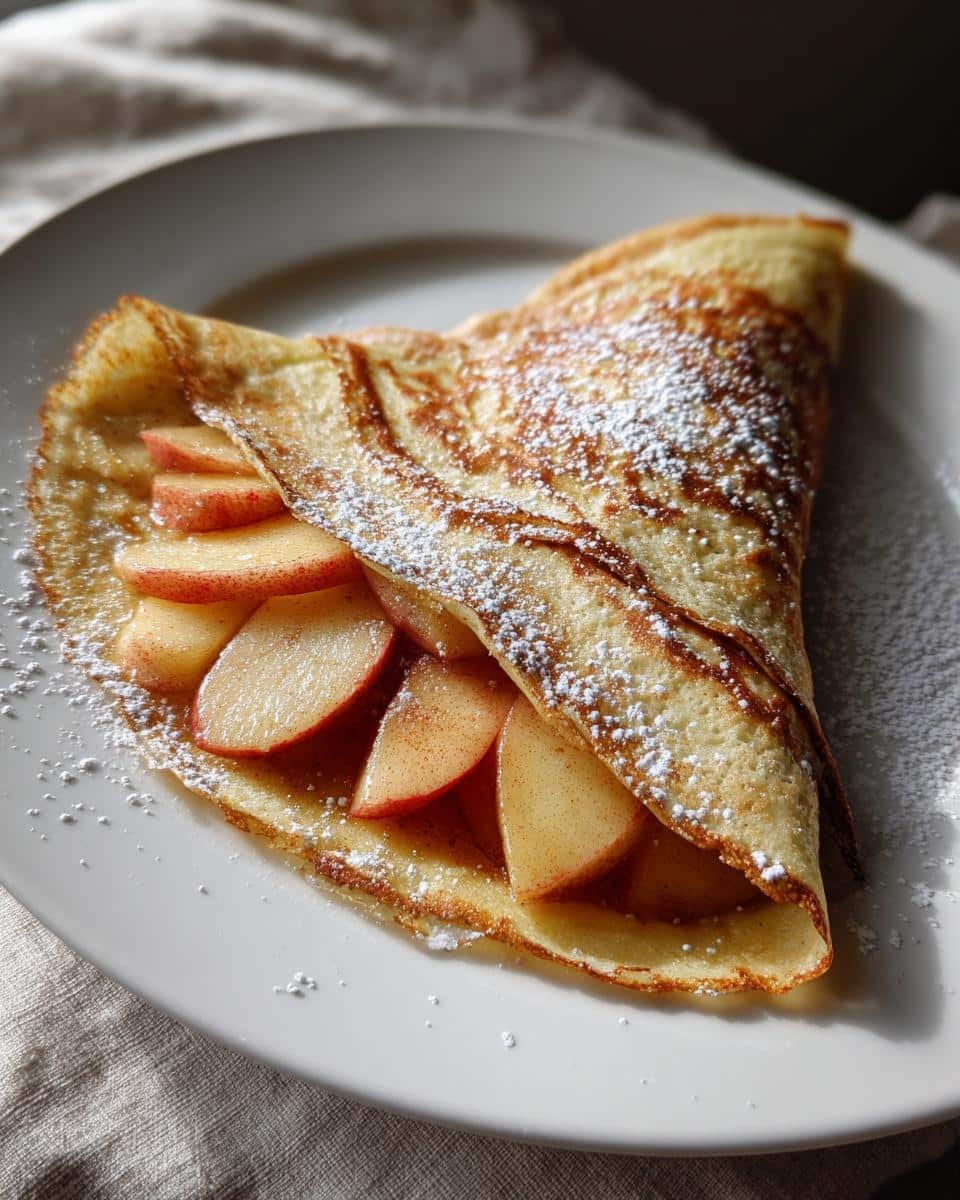 Irresistible Apple Cinnamon Crepes in Just 30 Minutes