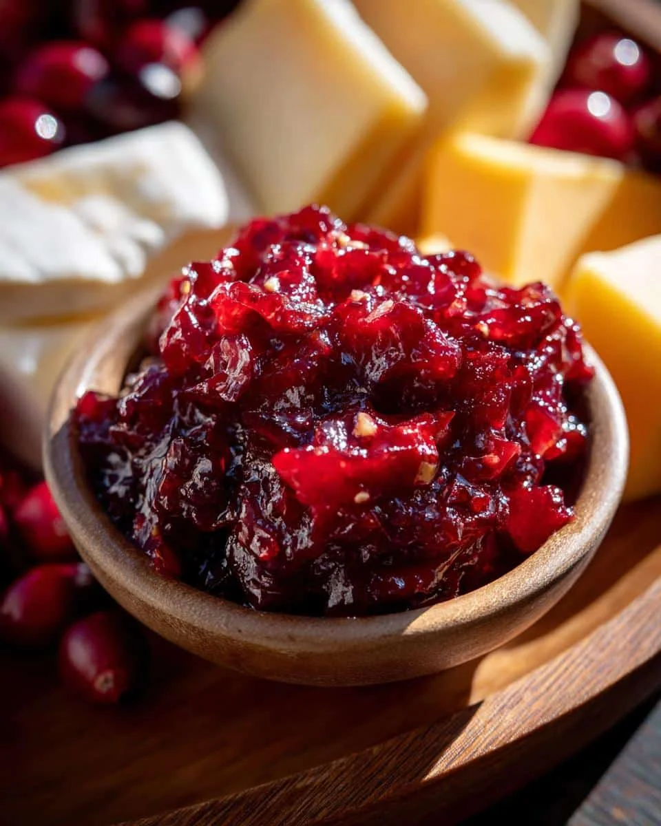 Easy 30-Minute Apple Cranberry Chutney Holiday Cheese Board Masterpiece