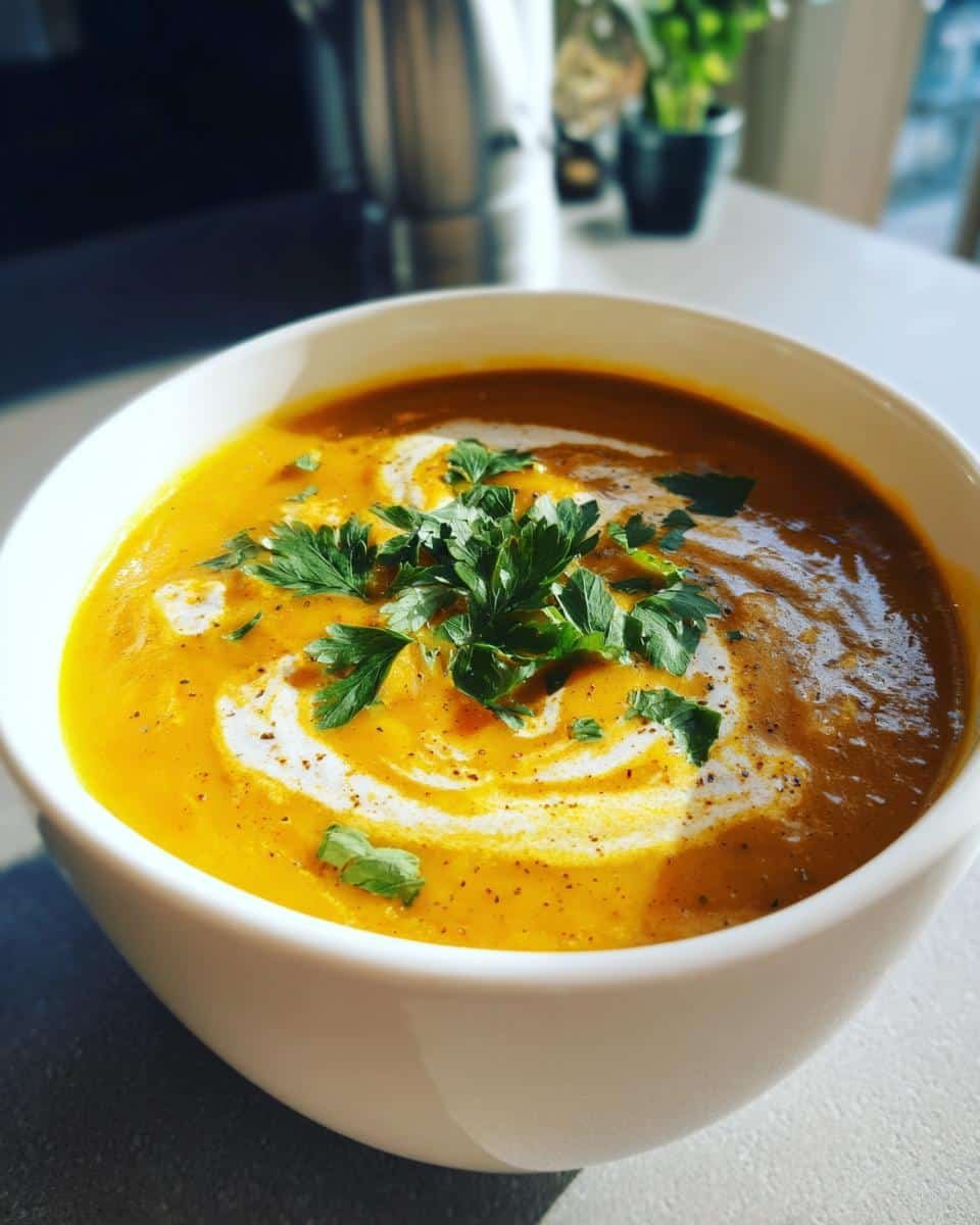 Autumn harvest soup cozy weeknight - detail 1