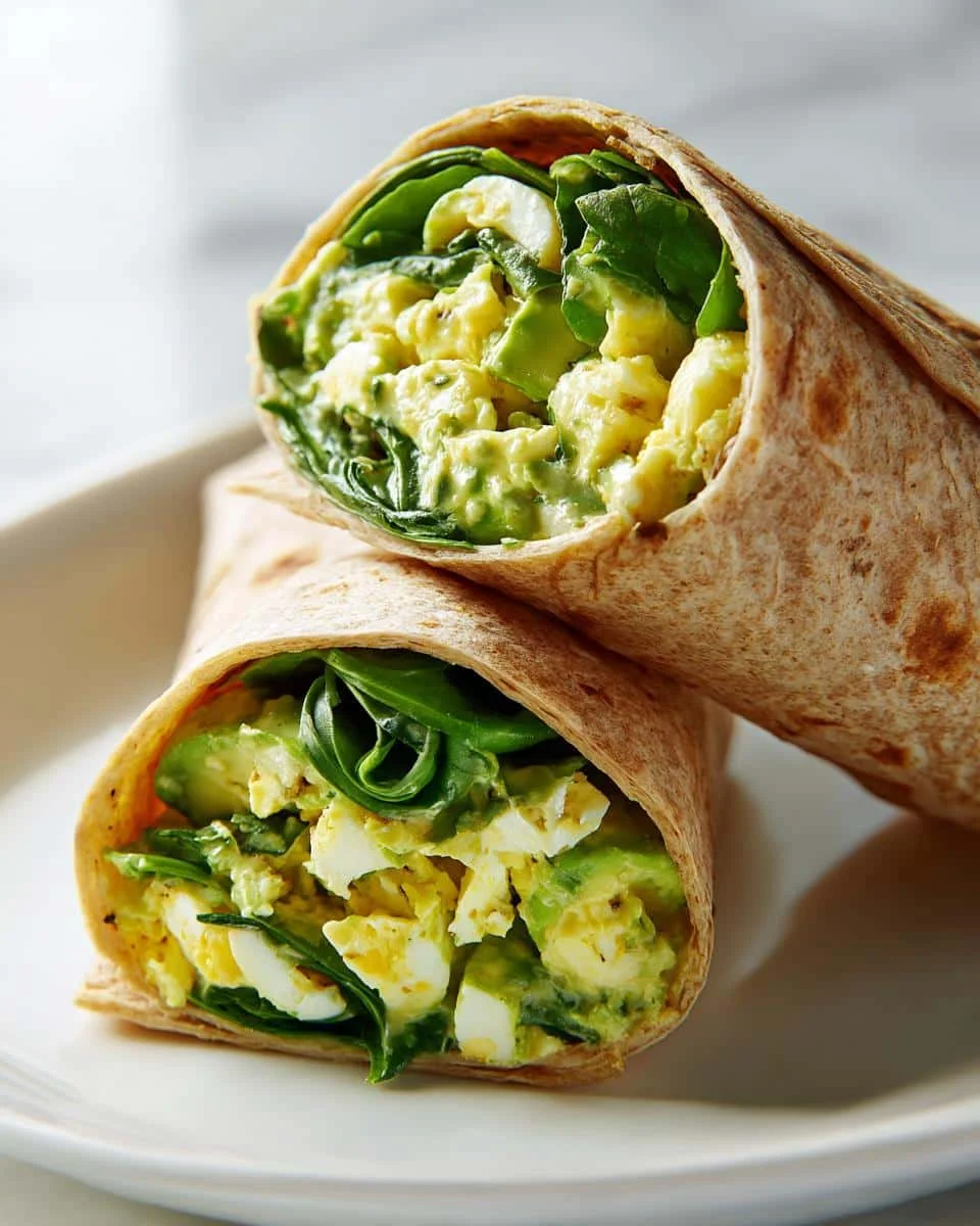 Avocado Egg Salad Wrap - detail 1