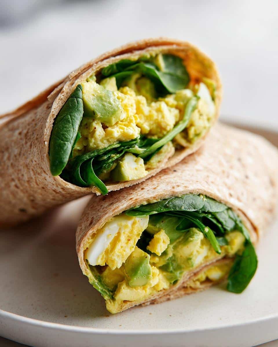 Avocado Egg Salad Wrap - detail 2