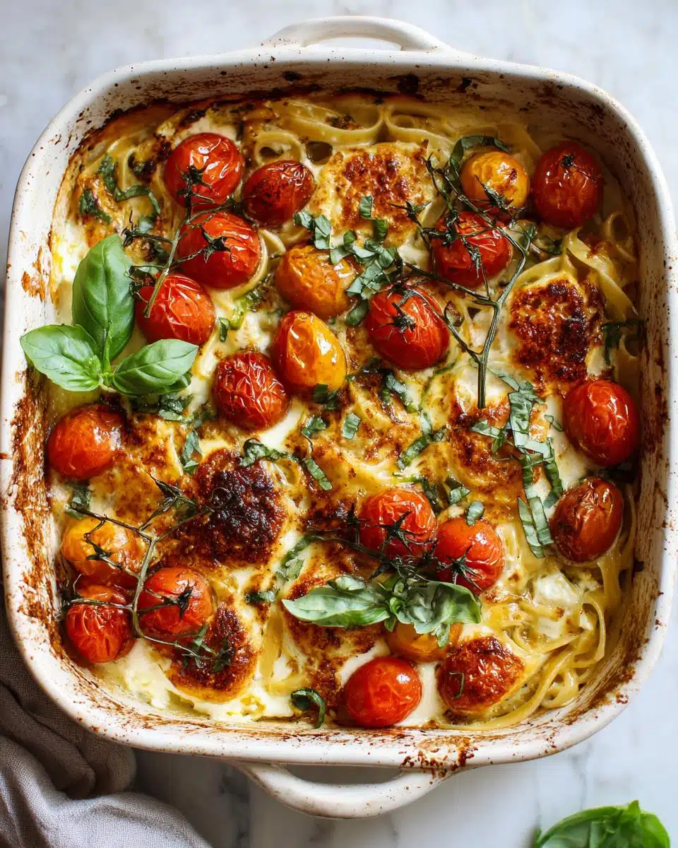 Irresistible Baked Feta Pasta Bake in Just 30 Minutes