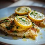 Baked tilapia with lemon family meal
