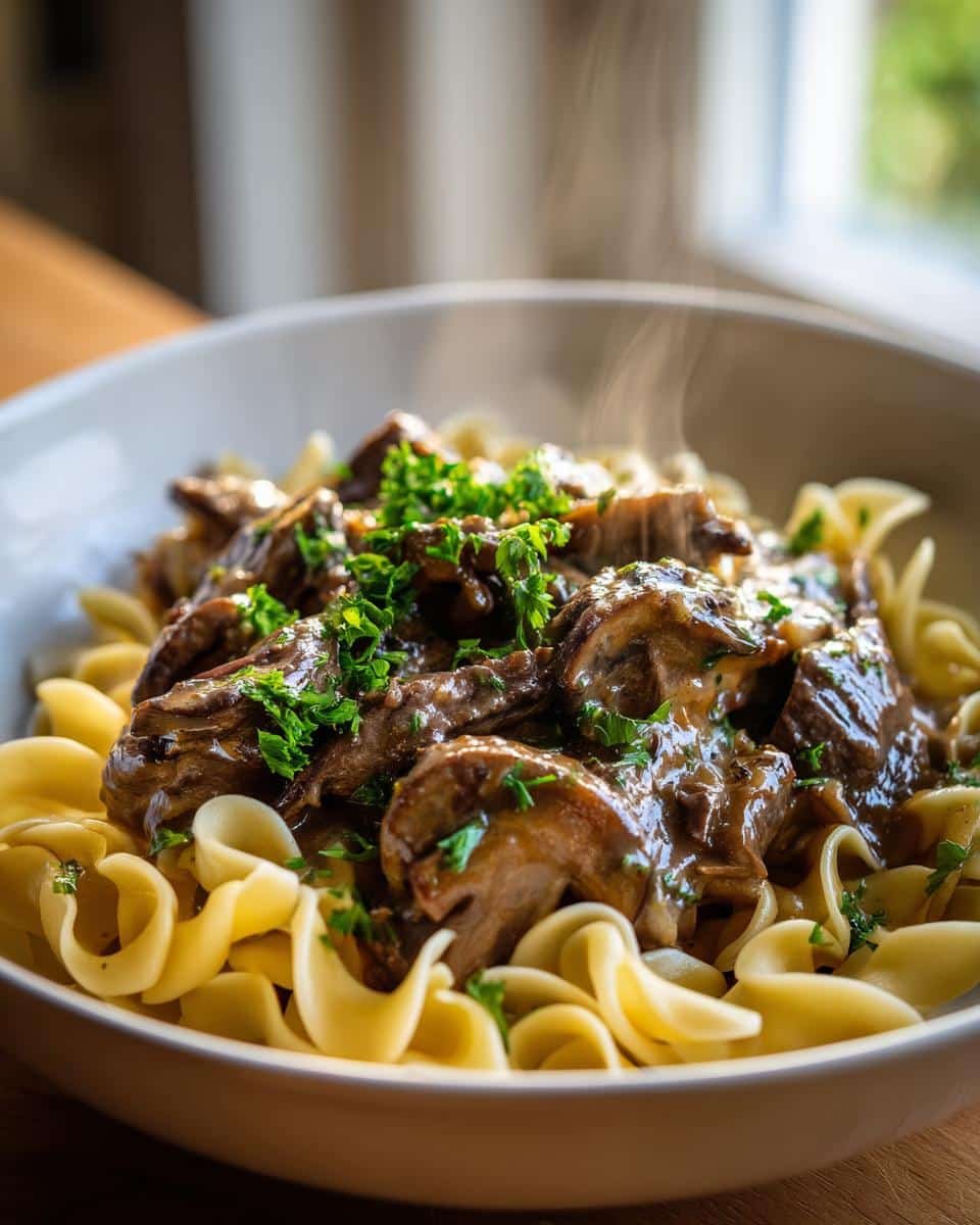 Beef Stroganoff - detail 3