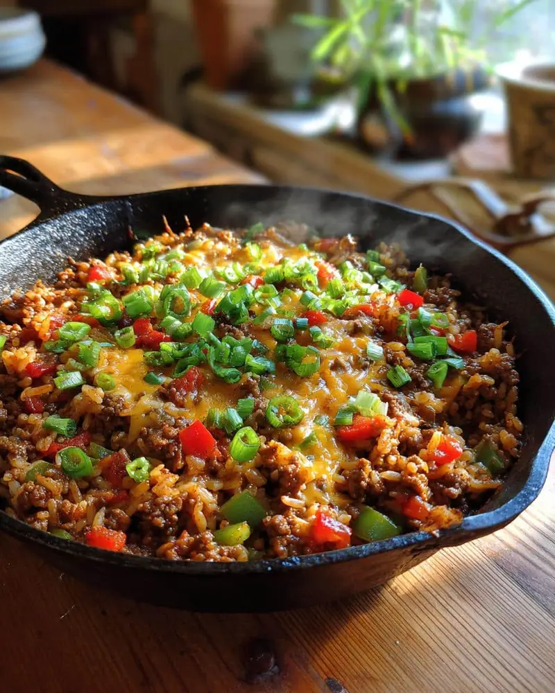 25-Minute Beef Taco Skillet: A Flavorful Family Favorite