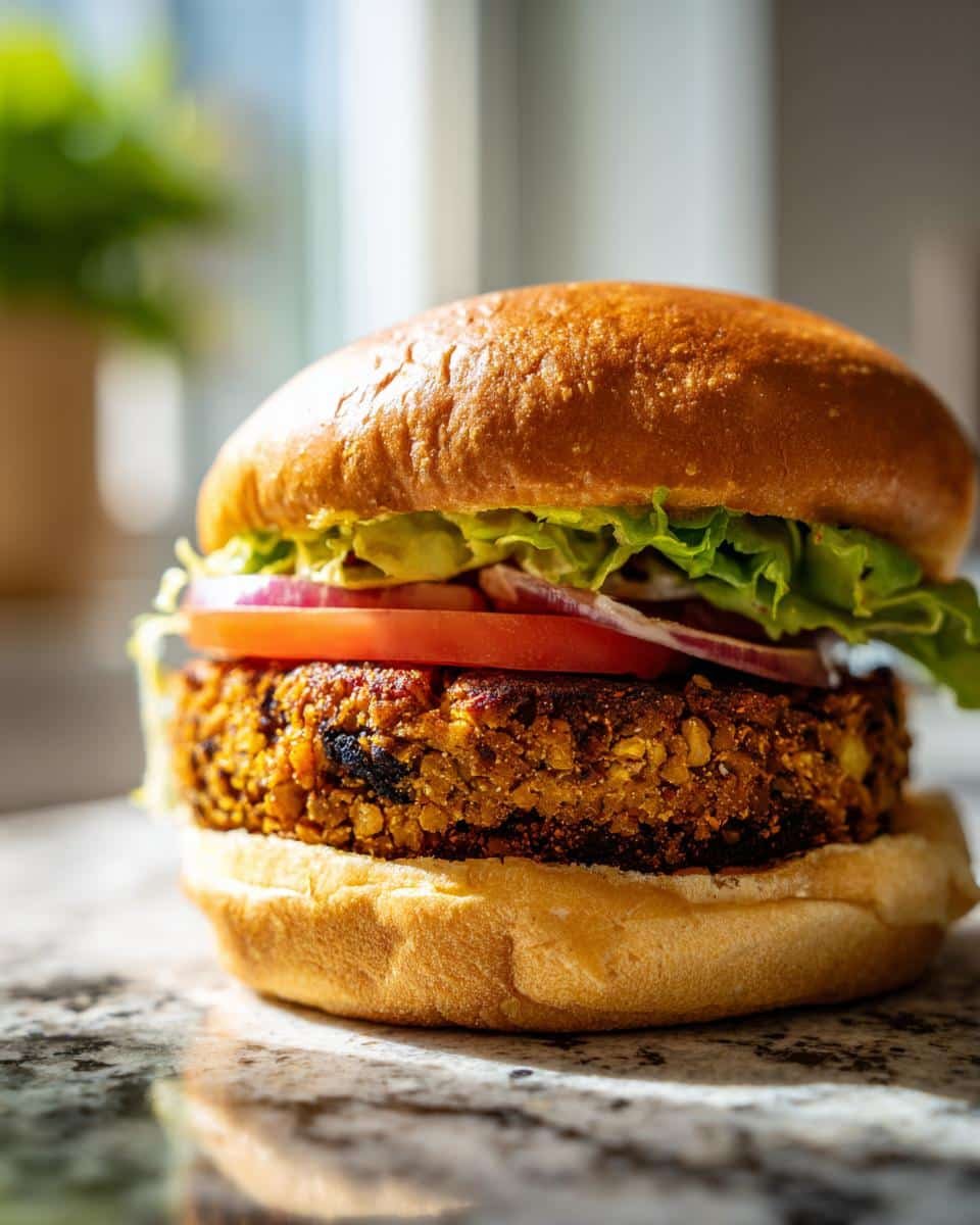 Black Bean Burgers - detail 1