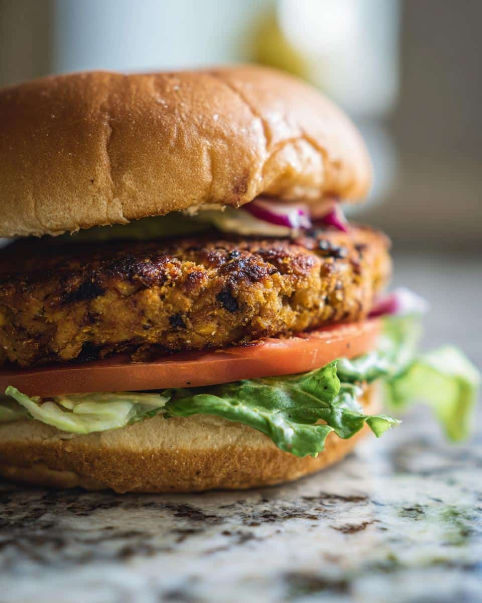 Black Bean Burgers - detail 2