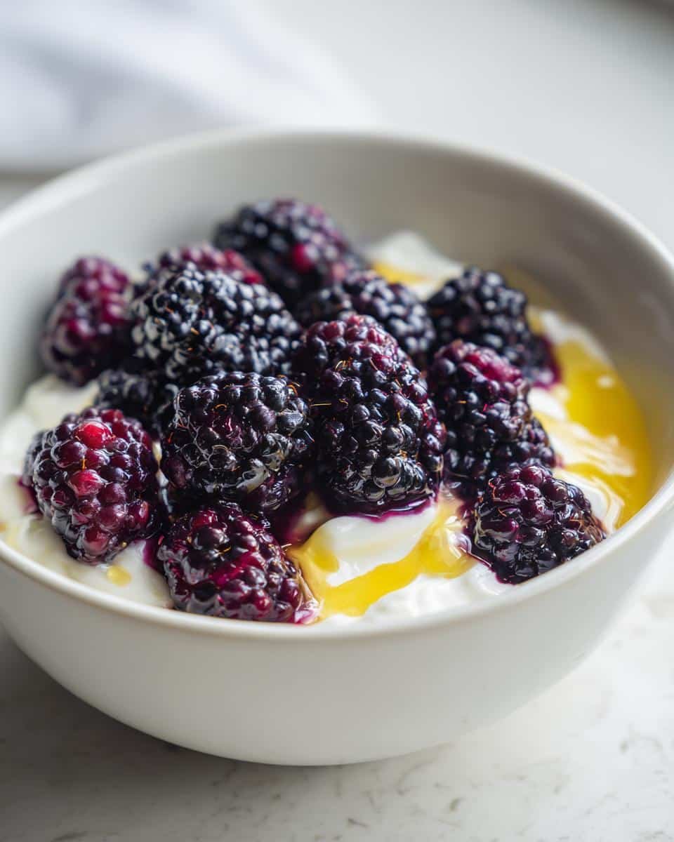 Blackberry Lemon Yogurt - detail 1