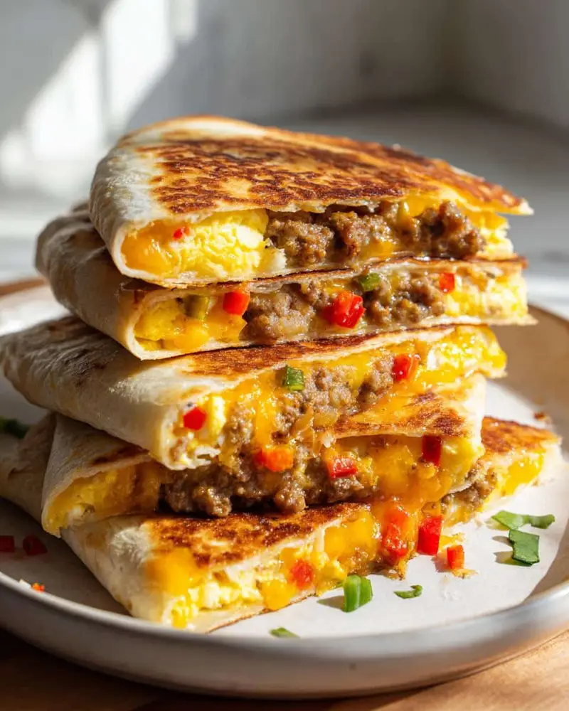 Breakfast Quesadilla - detail 1