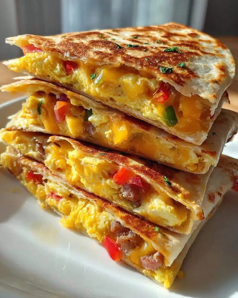Breakfast Quesadilla - detail 2