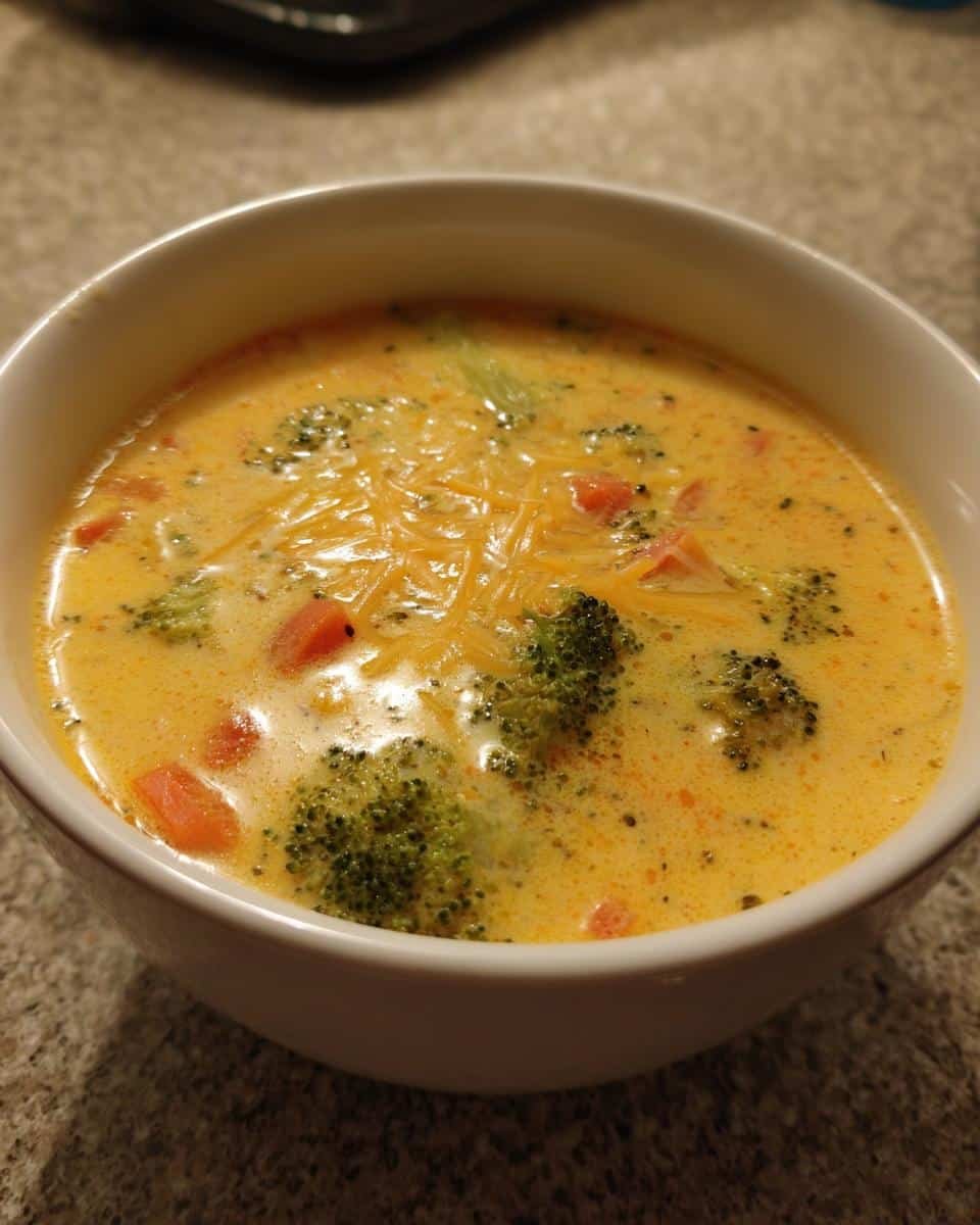Broccoli cheddar soup dairy free for kids - detail 2