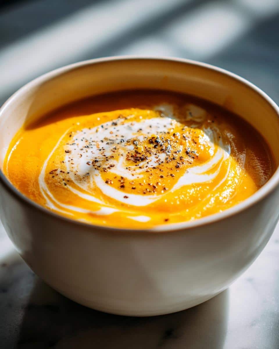 Butternut Squash Soup - detail 1