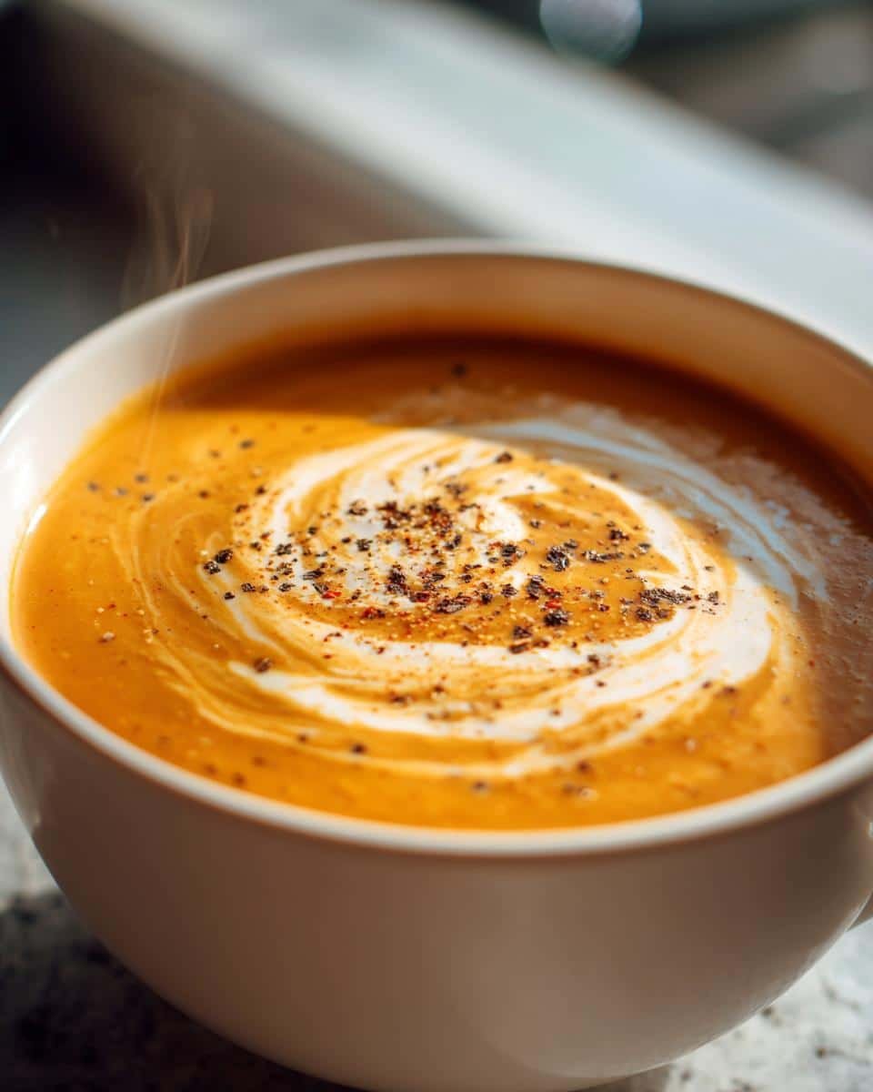 Butternut Squash Soup - detail 2