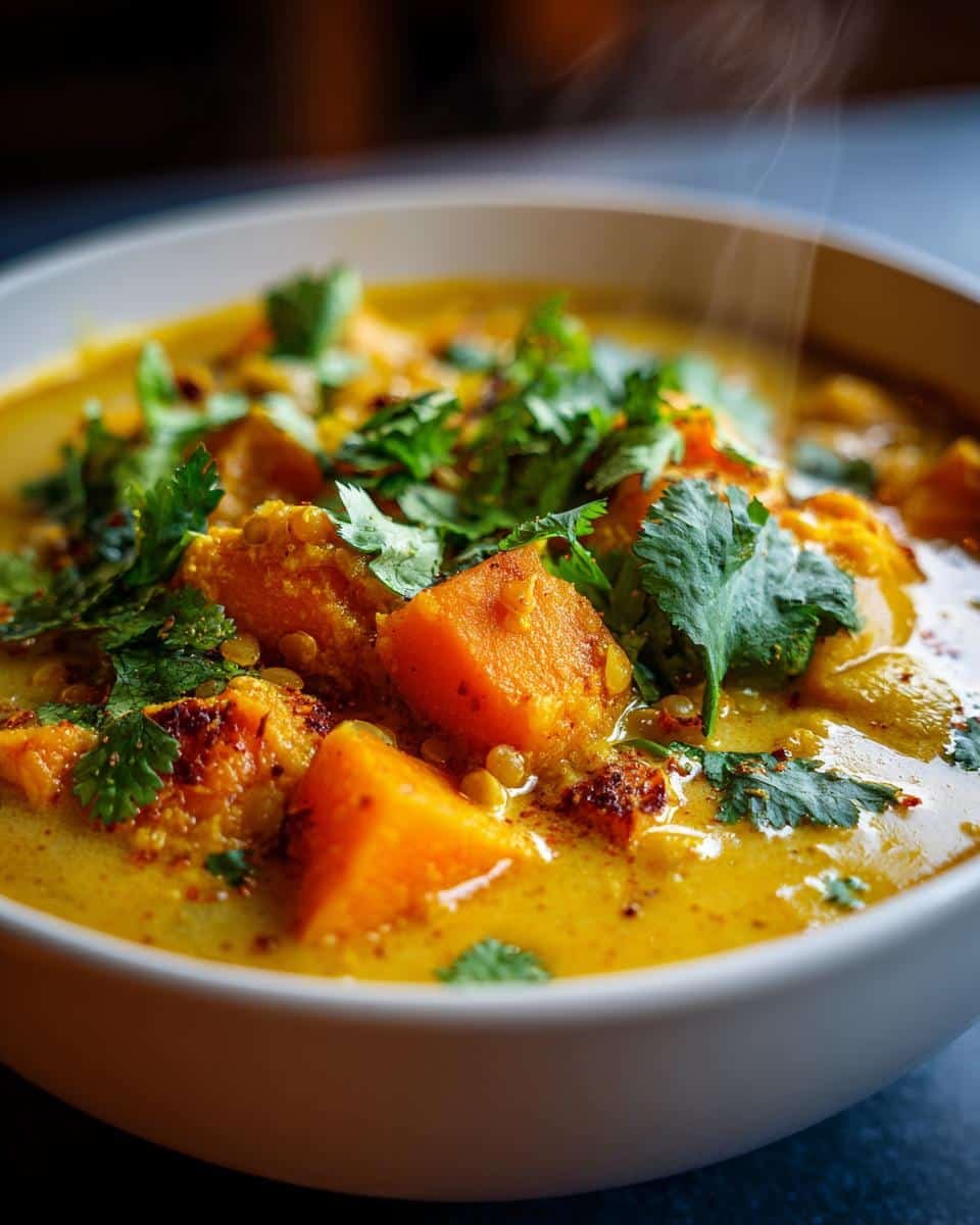 30-Minute Butternut Squash Lentil Curry Easy Weeknight Bliss