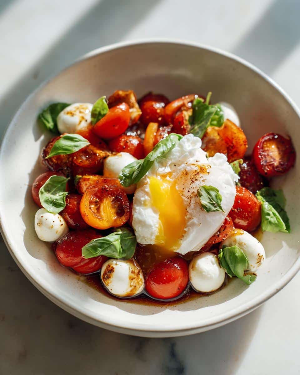 Caprese Breakfast Salad - detail 2