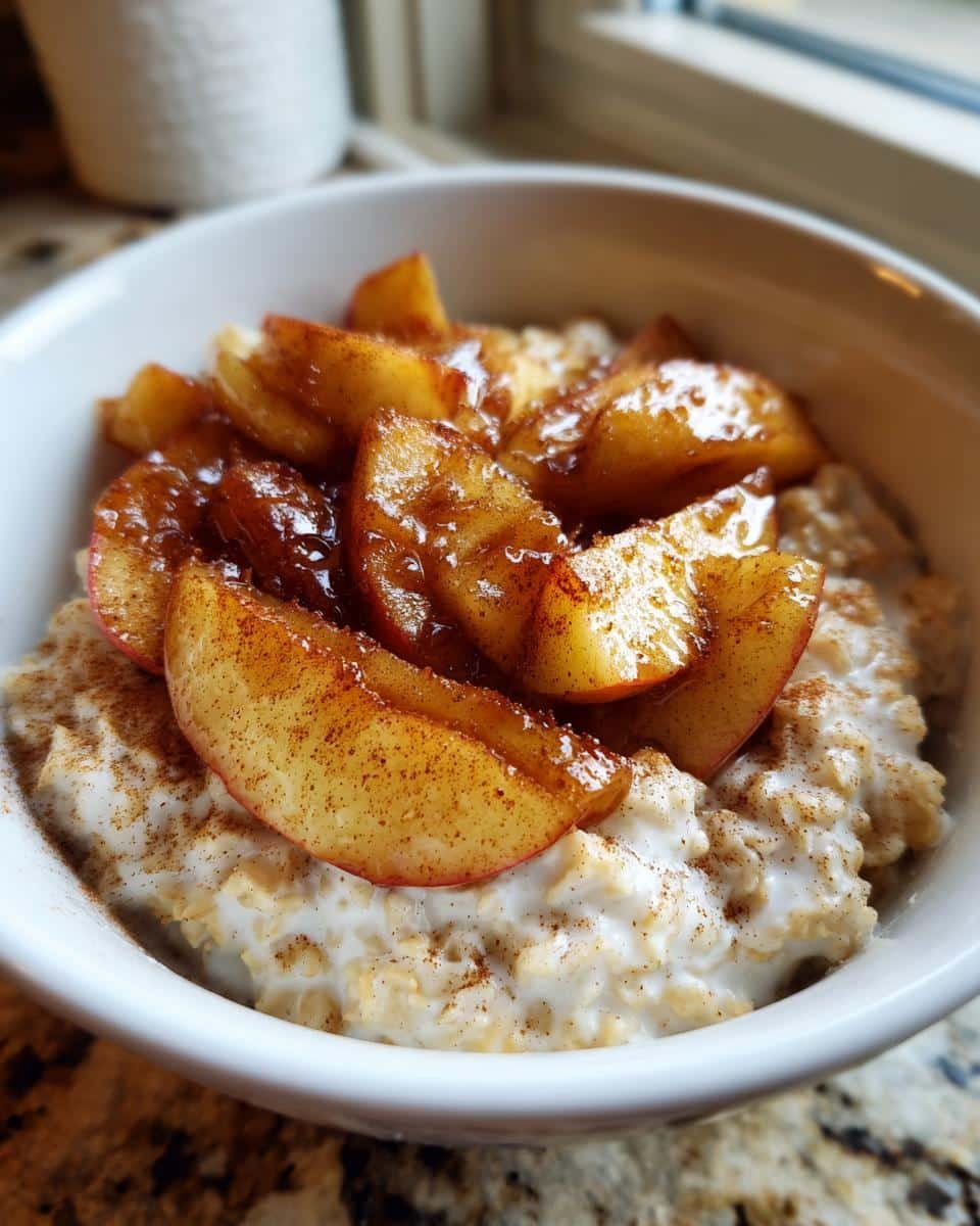 Caramelized Apple Oatmeal - detail 1
