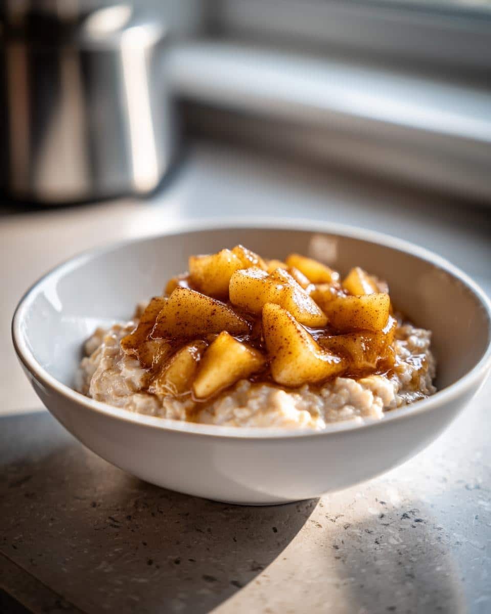 Caramelized Apple Oatmeal - detail 2