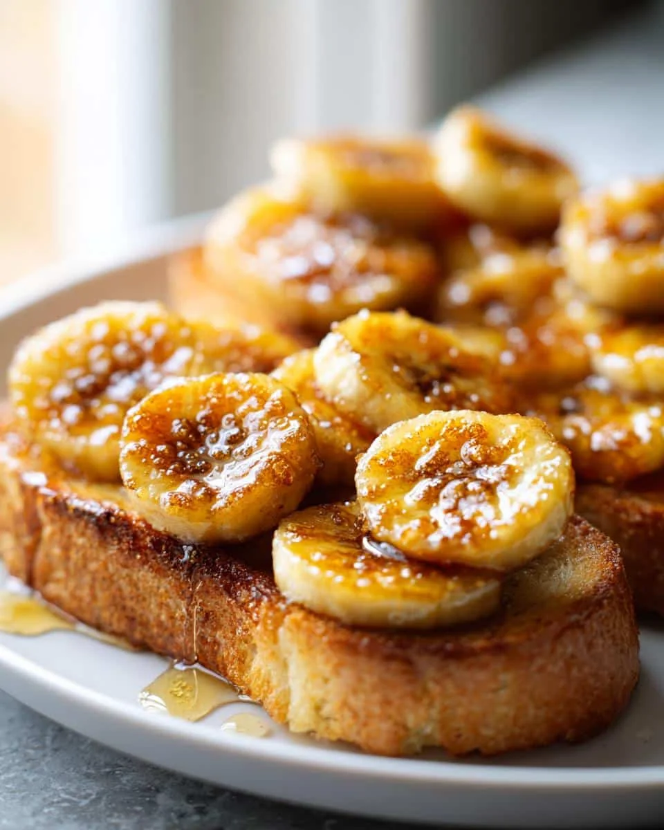 Caramelized Banana Toast - detail 2
