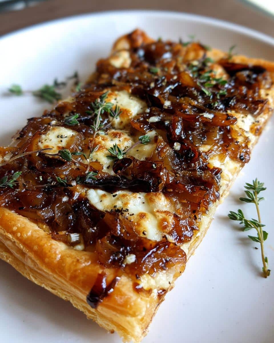 Irresistible Caramelized Onion Tart in Just 25 Minutes